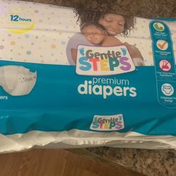 Gentle Steps Newborn Diapers 