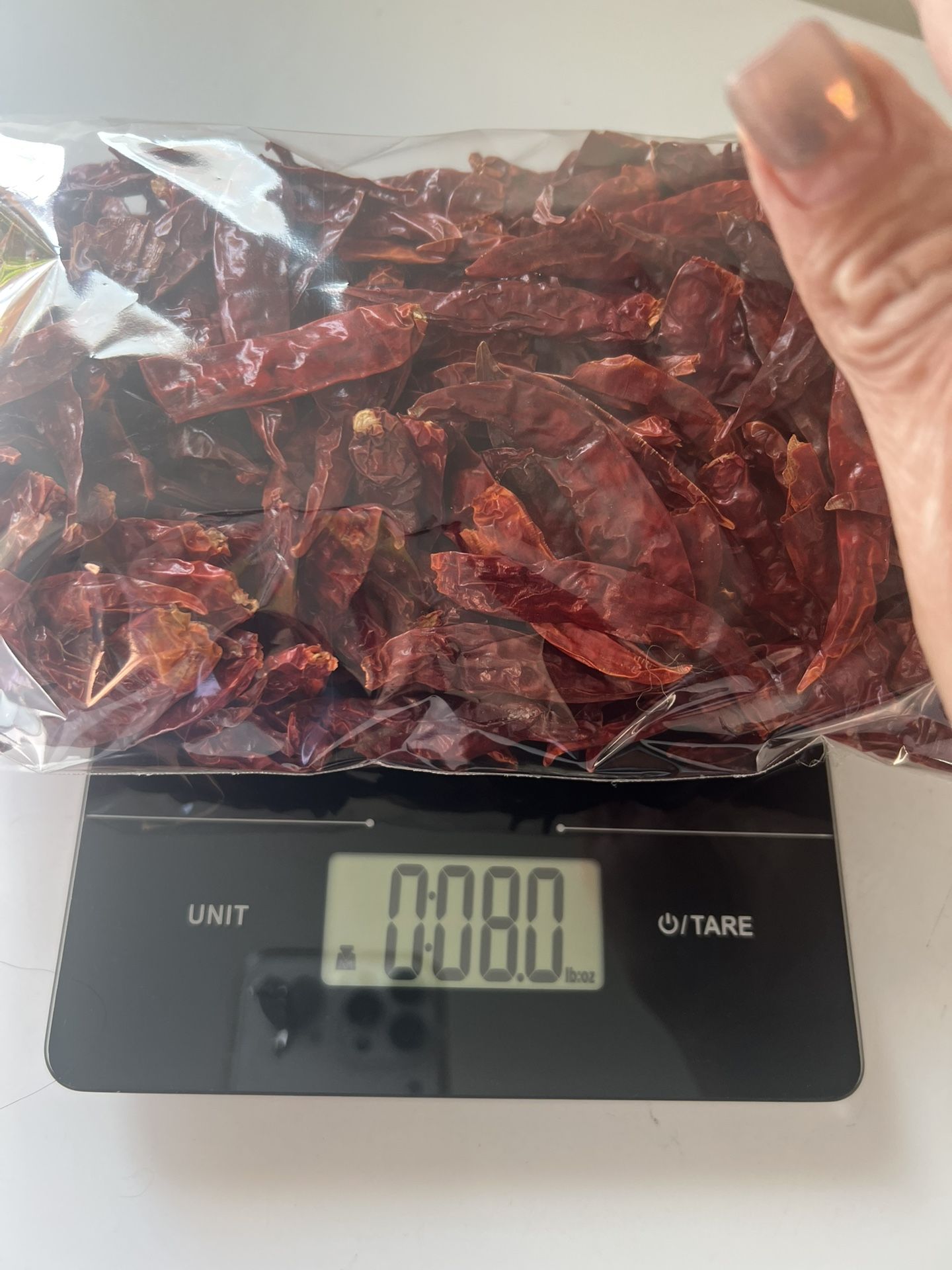 Chile De Árbol Desvenado Picoso 8oz.