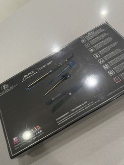 Royals Flat Iron Set Black And Curling Iron