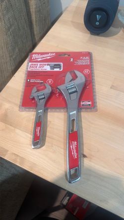 Milwaukee 6 and 10” adjustable wrench