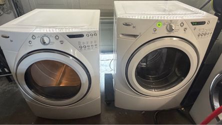 Washer and dryer set