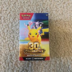 Pokemon 30th Anniversary Booster Bundle 