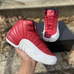 Nike Air Jordan 12 Retro ‘Gym Red’ Size 5 Youth (6.5 Women’s) Shoe