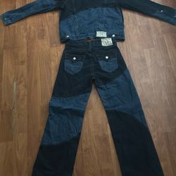True Religion Denim Set Size 30 