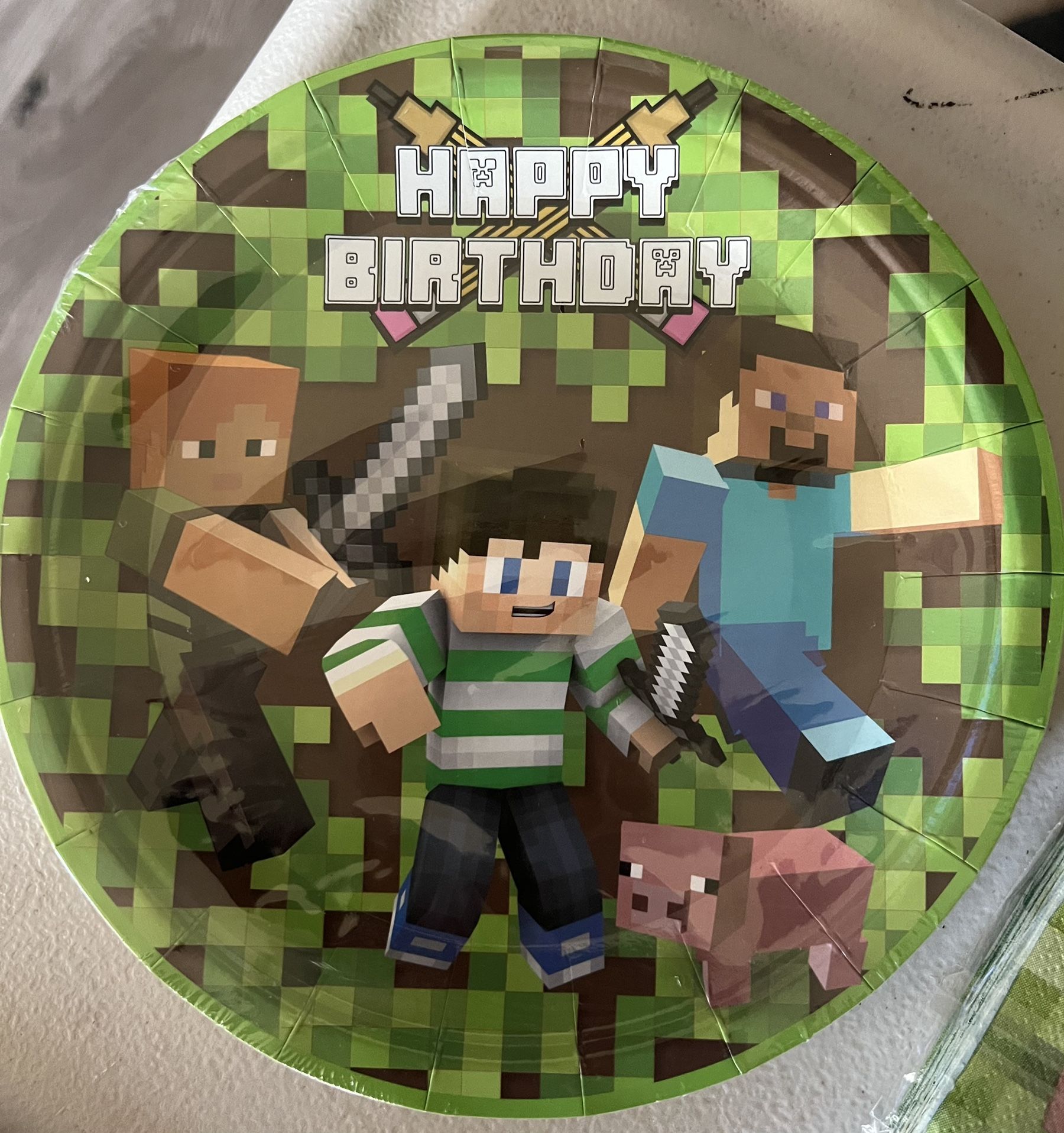 Minecraft Birthday Cake Topper Personalized for Sale in Margate, FL -  OfferUp