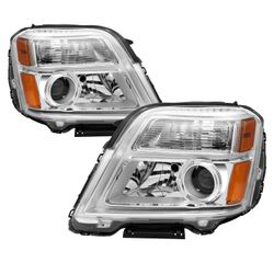 NEW 2010-2015 GMC Terrain Headlight Assemblies – Driver & Passenger Pair