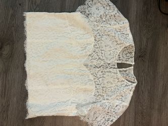White lace top 18