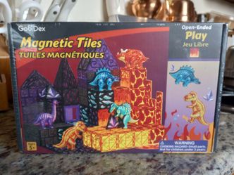 Magnetic Tiles Dinosaur Toy