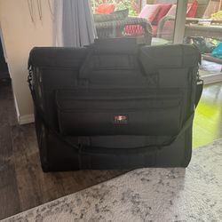 NSP Carry Padded Case 25x19x7 inch for Computers, Monitors or Music Instruments 