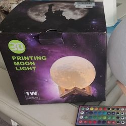 3D Printing Moon Light 