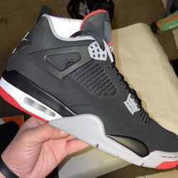 Nike Air Jordan 4 Retro “Bred” Black / Red (308497-060) New DS 2019 Men Size 10