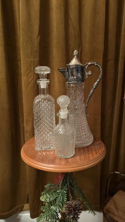Vintage glassware