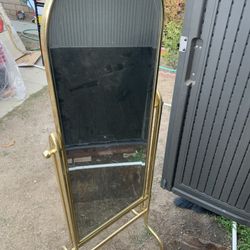 Vintage Mirror Solid Metal Frame