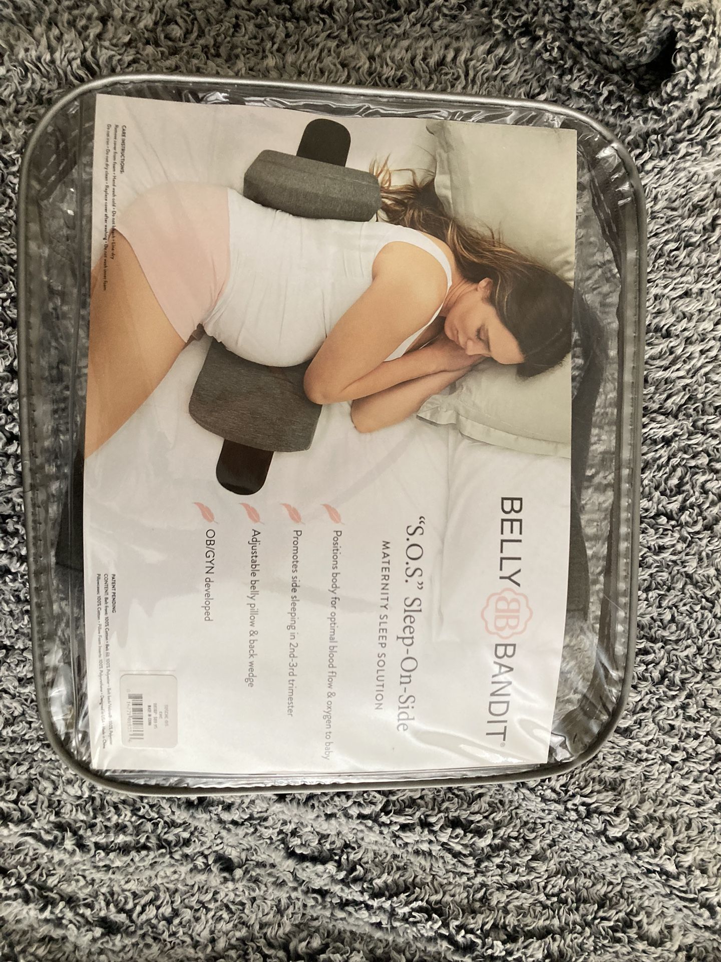 Belly Bandit Pregnancy Wedge Pillow - New In Packaging 