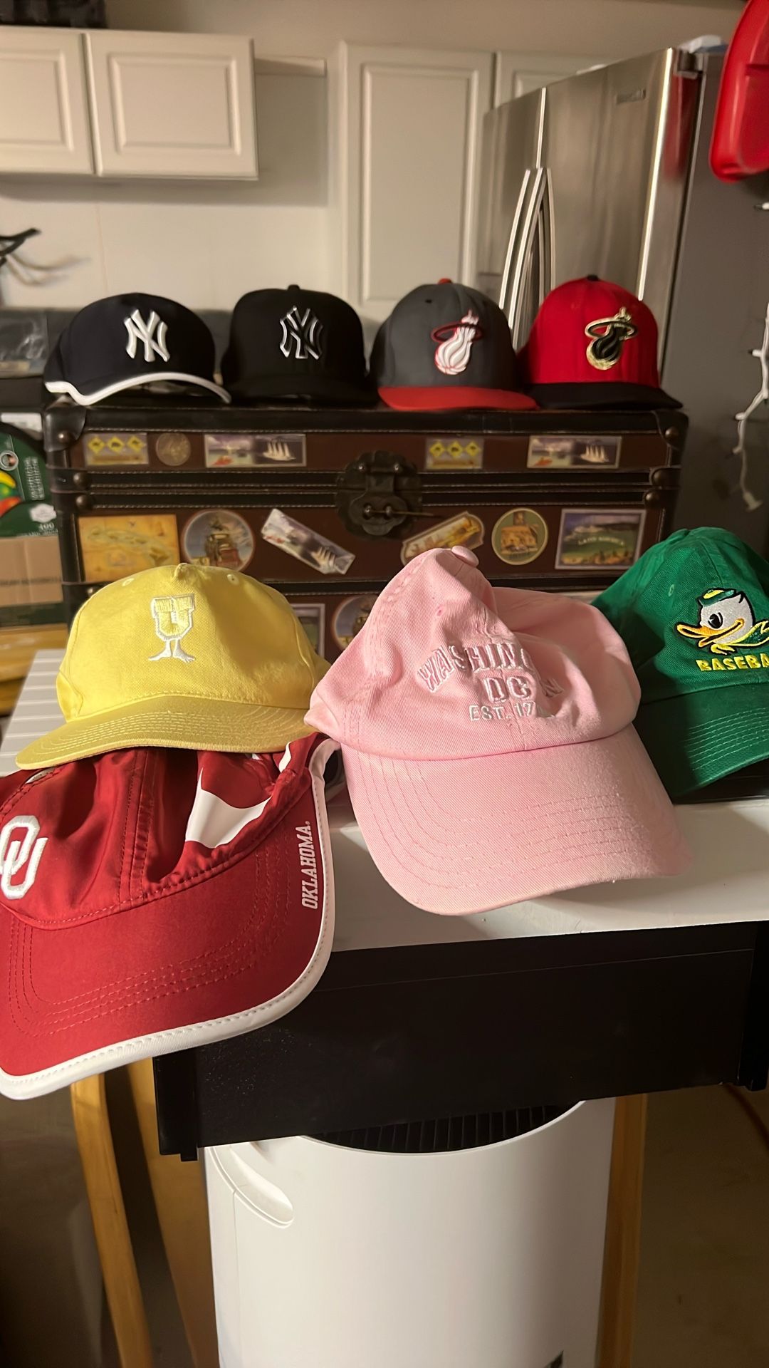 Clean NBA caps