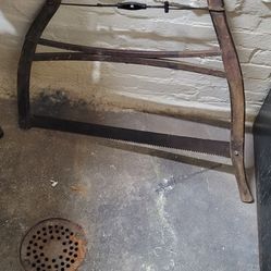 Antique Large Bow Saw