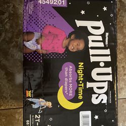 Huggies Pull Ups Night Time Size 2T-3T, 68 Count 