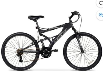 Hyper Bicycle Havoc Mountain Bike, 26" Wheels, Adults Ages 14+ Years, Black