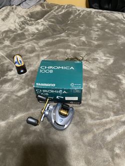 Daiwa Aggrest 100hsa &Shimano chromica 100b