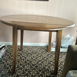 Round wood  Table