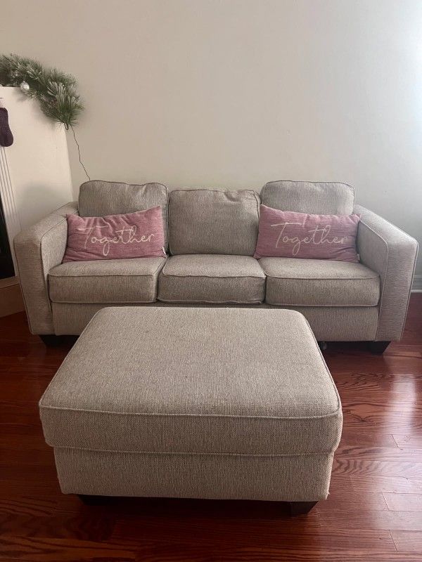 Sofa, Chair & Ottoman Set