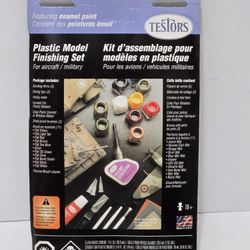 Testors Enamel Paint Plastic Model Finishing Set 26 Pc For Aircraft & Military  NIB