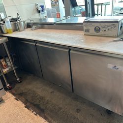 Clearance NSF Pizza Prep Table 92 inches 