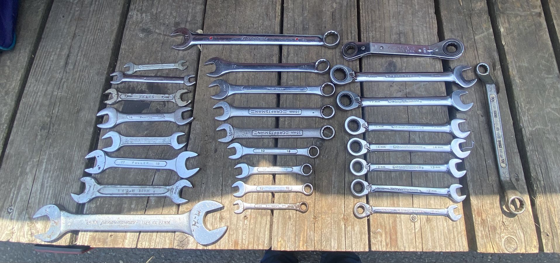 Metric Wrenches