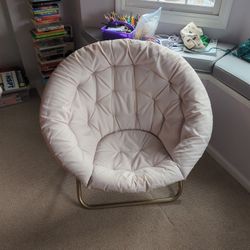 Hang-A-Round Chair in Canvas Blush