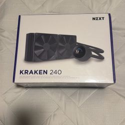 NZXT Kraken 240 Liquid PC Cooler With LED Screen