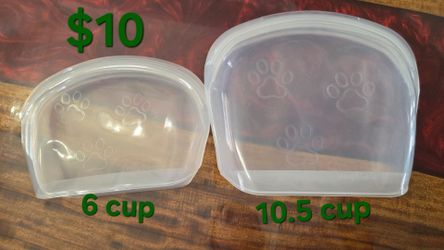 Reusable silicone bags