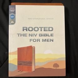 Brand New Rooted The Niv Bible For Men