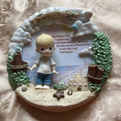 Precious Moments Footprints In The Sand 