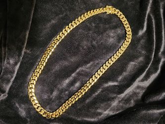 14k Gold-Filled Miami Cuban Link Chain