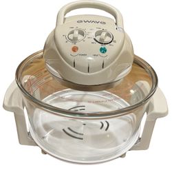 EWAVE Infrared Glass Bowl Convection Oven 13 Quart Very Good Condition! Shipping Available 