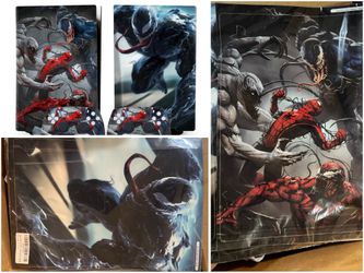 PS5 Spider-Man- Venom Sticker For Console 