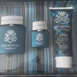 English Laundry Oxford Bleu Men's Fragrance Set, Brand New