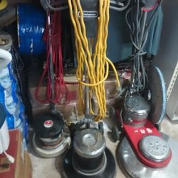 Floor Buffer, Polisher, Scrubber, Pulidora, Burnisher & Janitorial Supplies 
