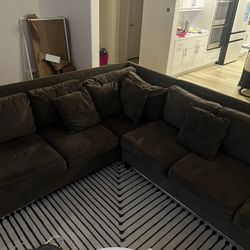 Used Living Spaces Sectional-Couch