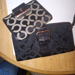 Coach Wallets Both For $35