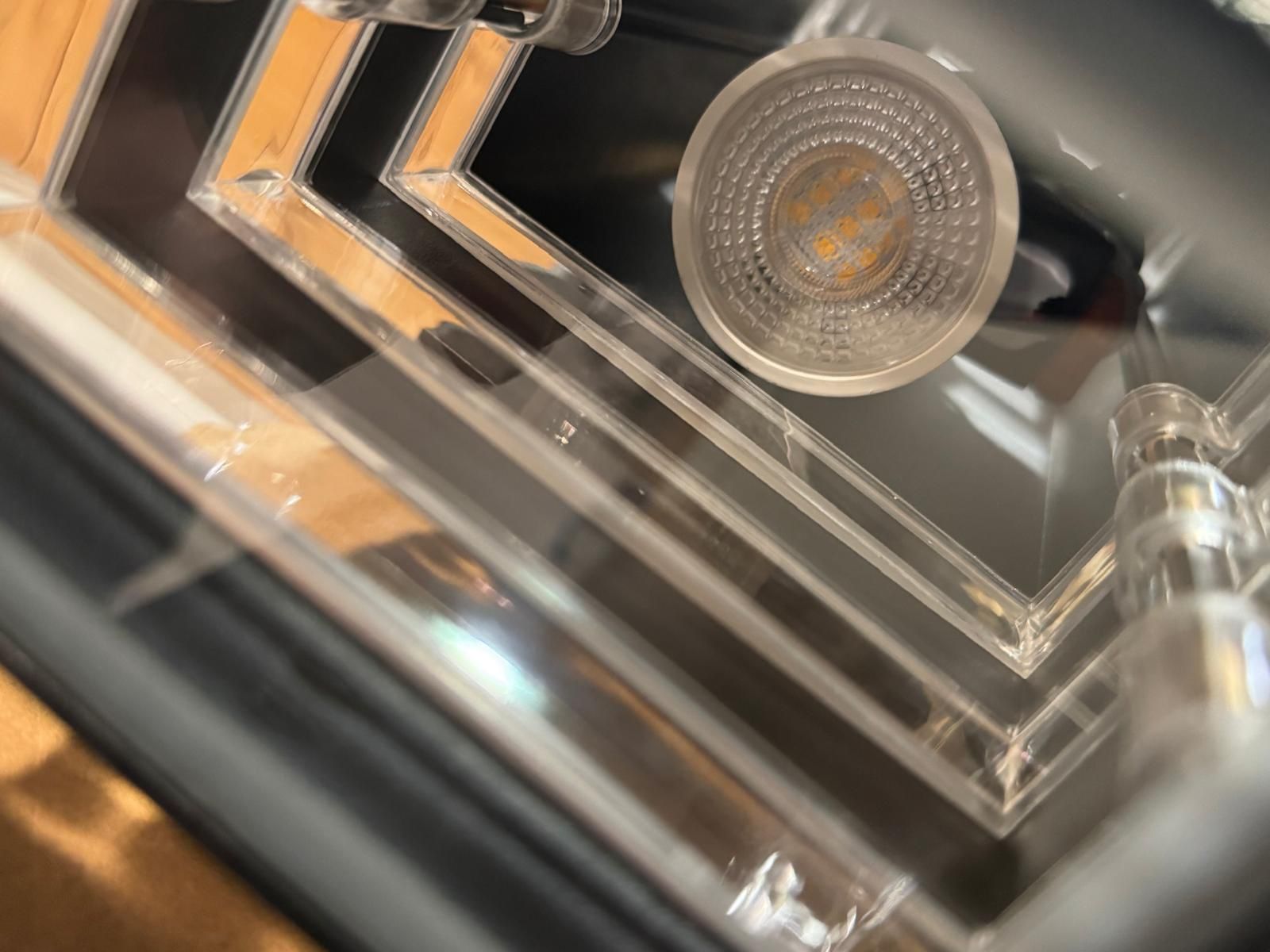 Dusk to Dawn Outdoor Wall Lights, 3 Layer Up Down Outdoor Lights for House, Waterproof Exterior Sconce Wall Lighting Fixtures for Porch Garage Front