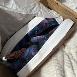 Galaxy Slip On Vans