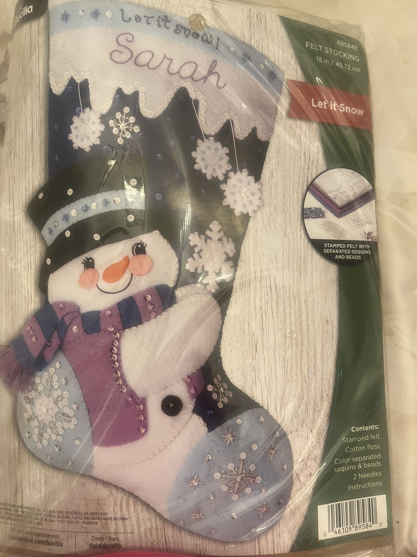 Bucilla, Let It Snow