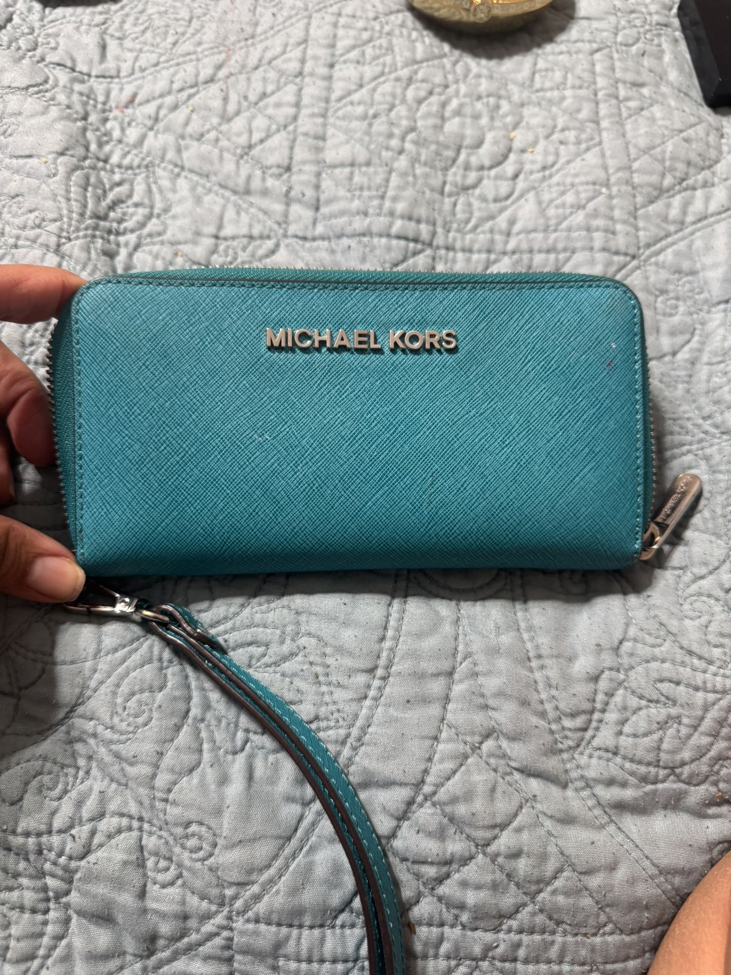 Michael Kors Wallet Teal