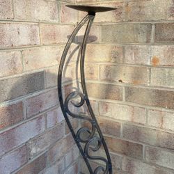 Metal candleholders