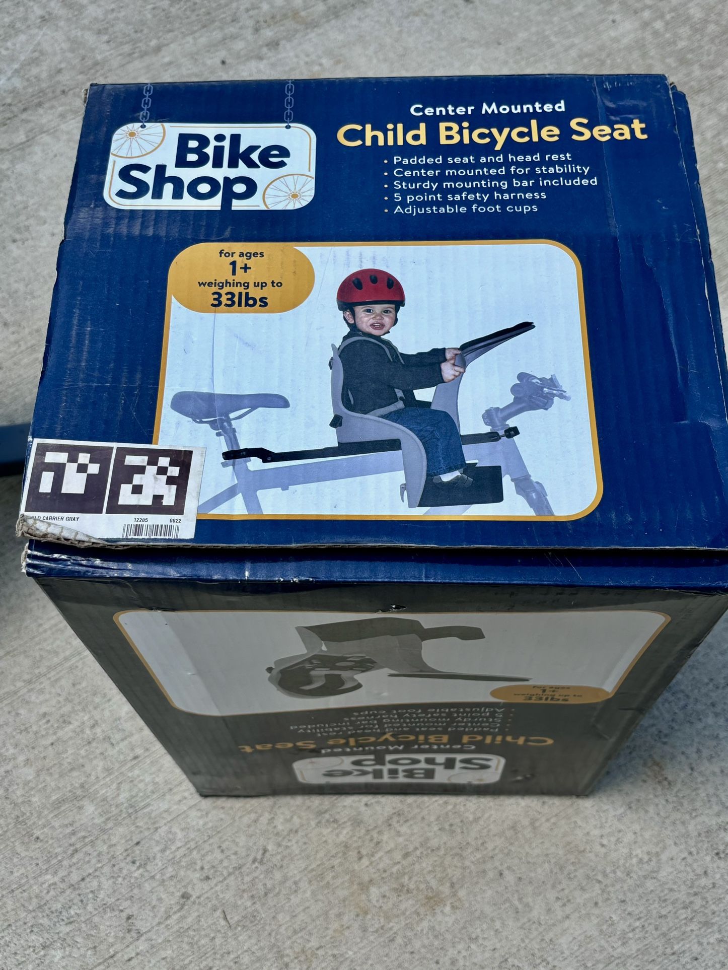 Front End Child Seat For Bicycle