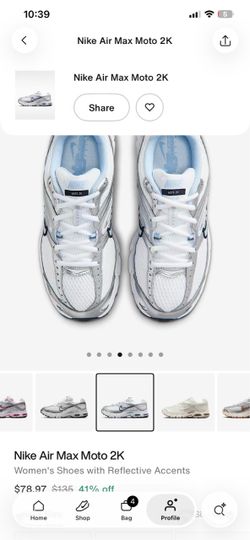 Nike Air Max Moto 2K Women's Sneakers
