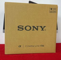 Sony FX6 Full-Frame Cinema Camera (Body Only)