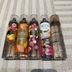 5 fragancias Bath & Body Works 8FL 236 ML