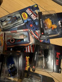 hot wheels batman and marvel
